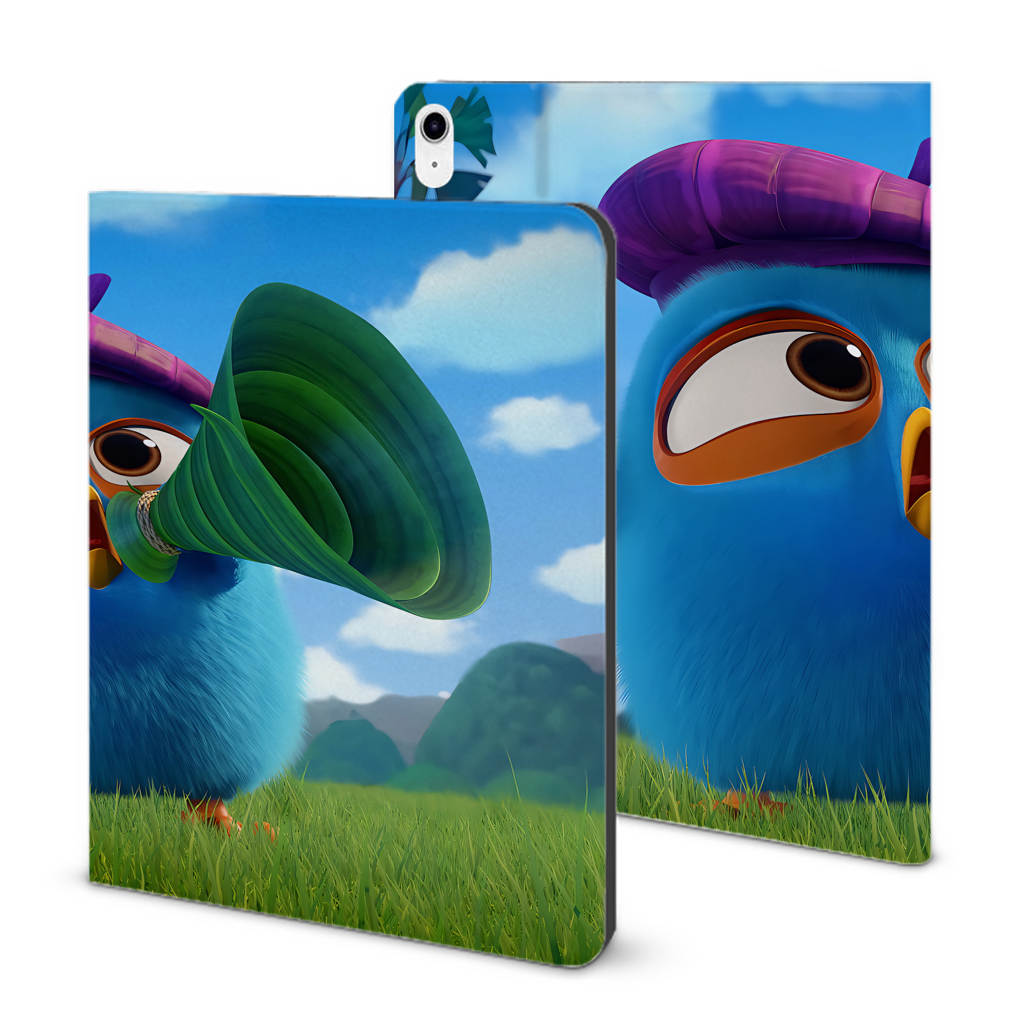 （画像用） Angry Birds アングリーバード IPad ケース ブック型 PUレザー TPU 耐衝撃 軽量 薄型 ペン収納なし 全面保護 IPad 各モデル対応